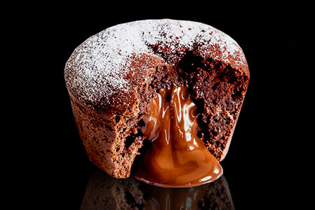 Шоколадный фондан