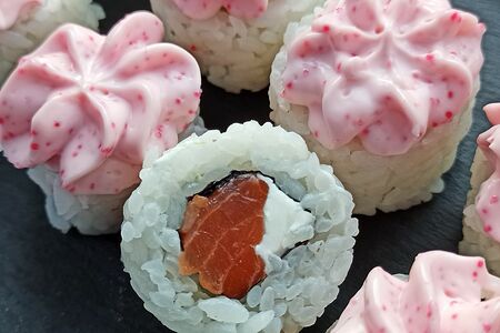 Лава с лососем