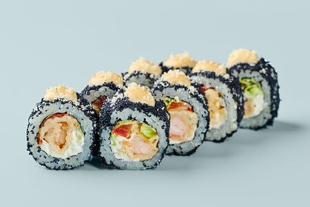 Ролл Цезарь с креветкой