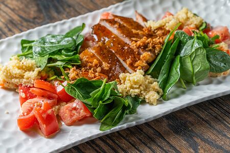 Салат с цыплёнком