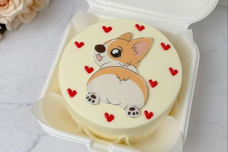 Бенто-торт Корги 