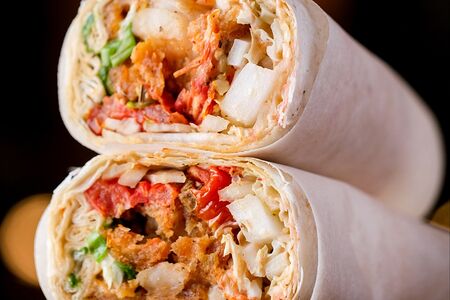 С креветками