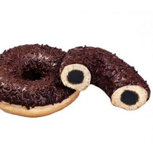 Донат шоколадный