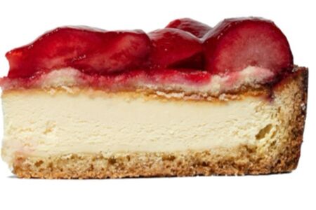 Чизкейк клубничный 