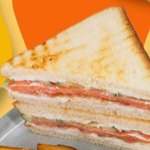 Сэндвич с лососем