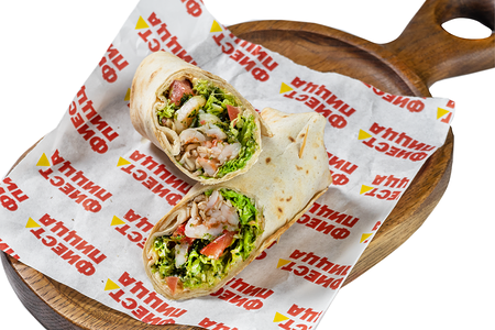 Сэндвич-ролл с креветками