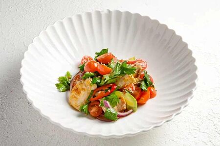 Салат с цыпленком по-пекински