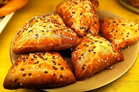 Курник на бездрожжевом кефирном тесте