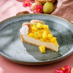 Цитрусовый тарт с сезонными фруктами