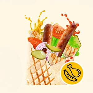 Шаурма Мясная х3