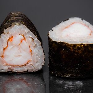 Мини-ролл с креветкой