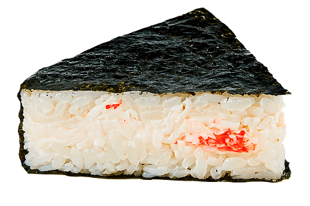 Онигири с крабом