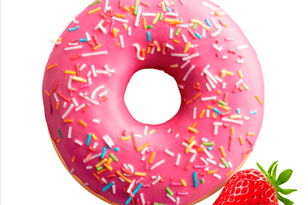 Донат Клубника