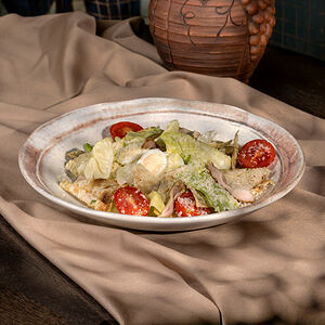 Салат Цезаридзе с курицей