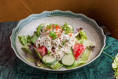 Салат с крабом 