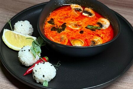 Суп том ям с креветками