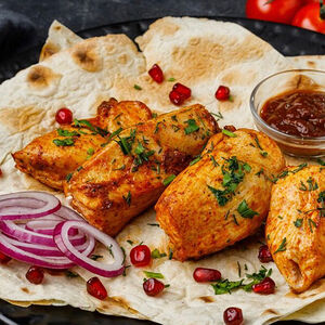 Шашлык из куриной грудки