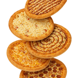 Набор из 5 пицц 25 см