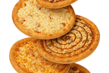 Комбо из 5 пицц 25 см