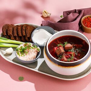 Борщ с говядиной