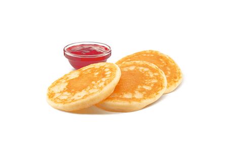 Оладьи с джемом