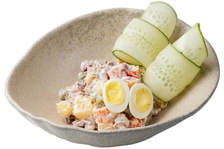 Оливье с ростбифом