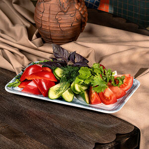 Овощное ассорти с зеленью