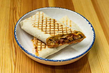 Шаурма овощная с грибами