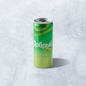 Лимонад Добрый Лимон-лайм Ж/б 330 мл