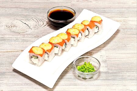 Ролл Филадельфия спайси запечённая 