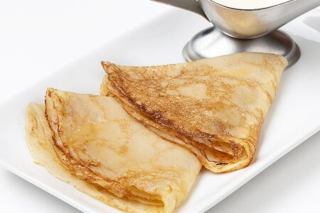 Блинчики с мёдом