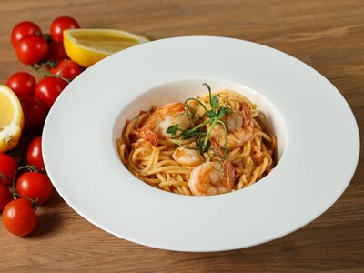 Паста с Морепродуктами