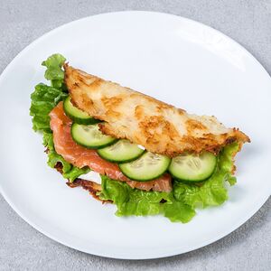 Драник картофельный с семгой