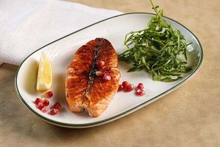 Стейк из лосося