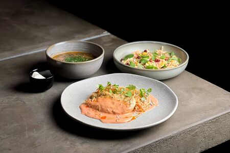 Сет №46 Салат, суп, горячее 