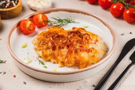 Куриная грудка запеченная по-болгарски