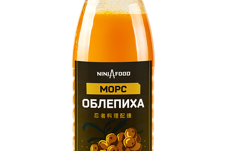 Морс облепиховый собственного приготовления