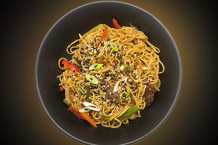 Рамен с говядиной