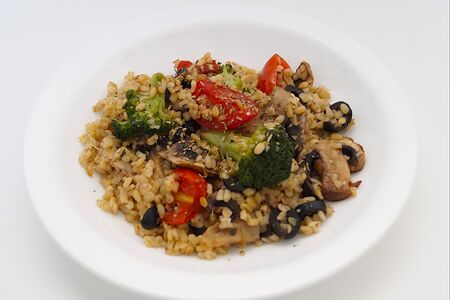 Булгур по-средиземноморски 