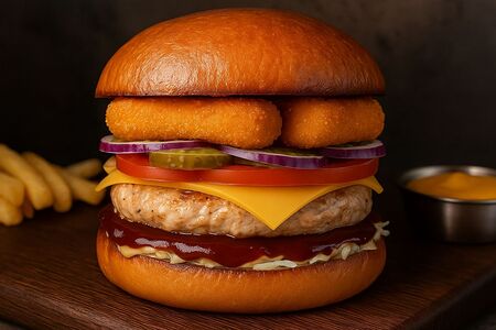 Бургер Сырная чика