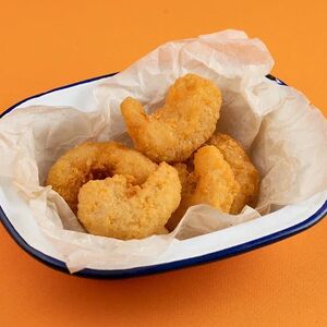 Хрустящие креветки в панировке