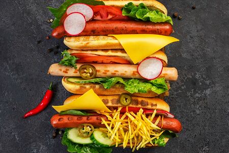 Хот-дог датский с куриной сосиской