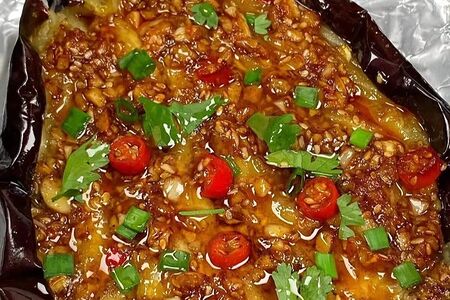 J07 Баклажан с чесноком