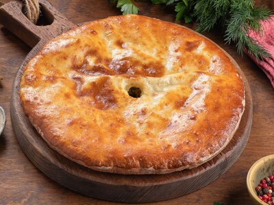 Кубдари с говядиной и свининой