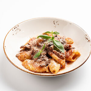 Паккери с томленой говядиной