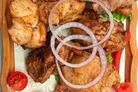 Шашлык из курицы