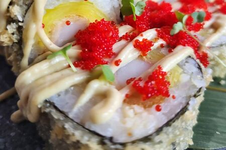 Темпура танец креветки 