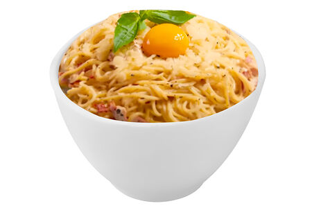Карбонара с удоном