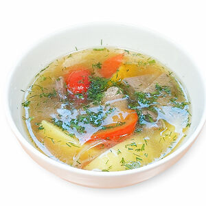 Шорпа с говядиной