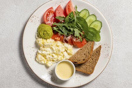 Завтрак с форелью 